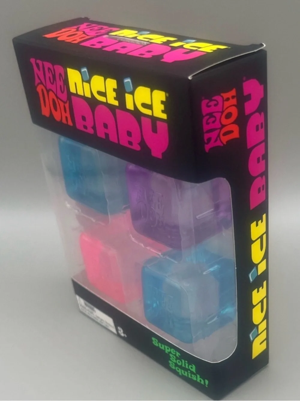 Authentic NEEDOH Nice Ice Baby 4,Mini Cubes Blue, Purple, Pink 💙💜🩷 NEW